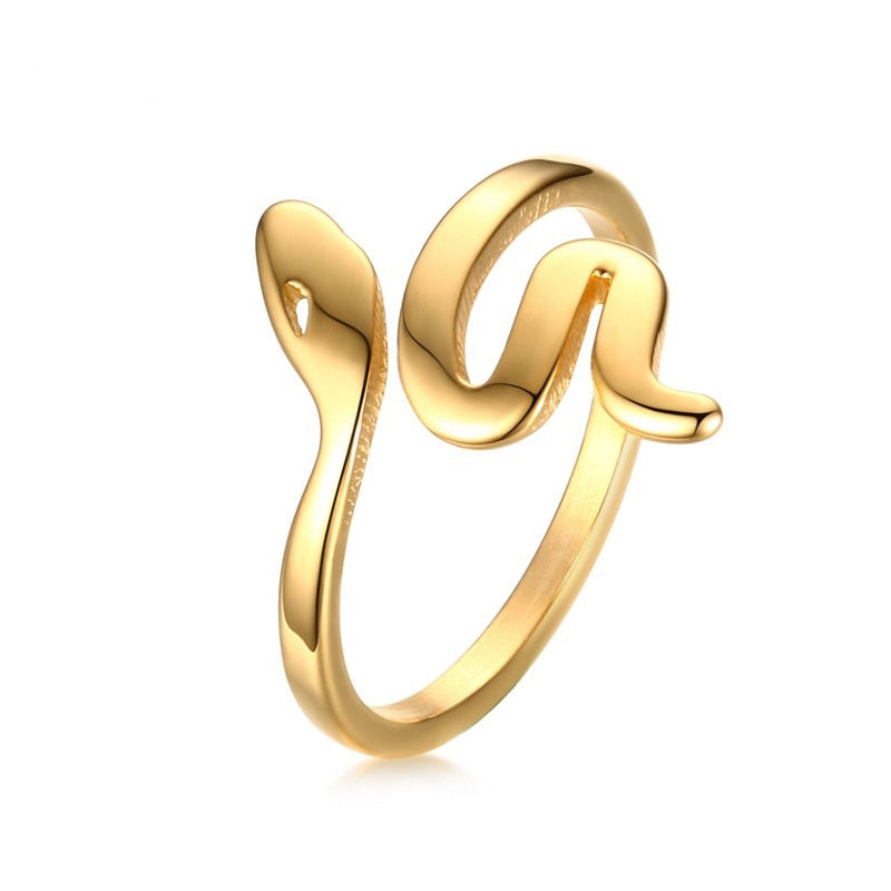 Gold Snake Ring