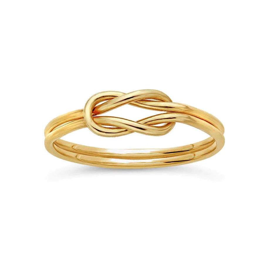 Double Love Knot Ring