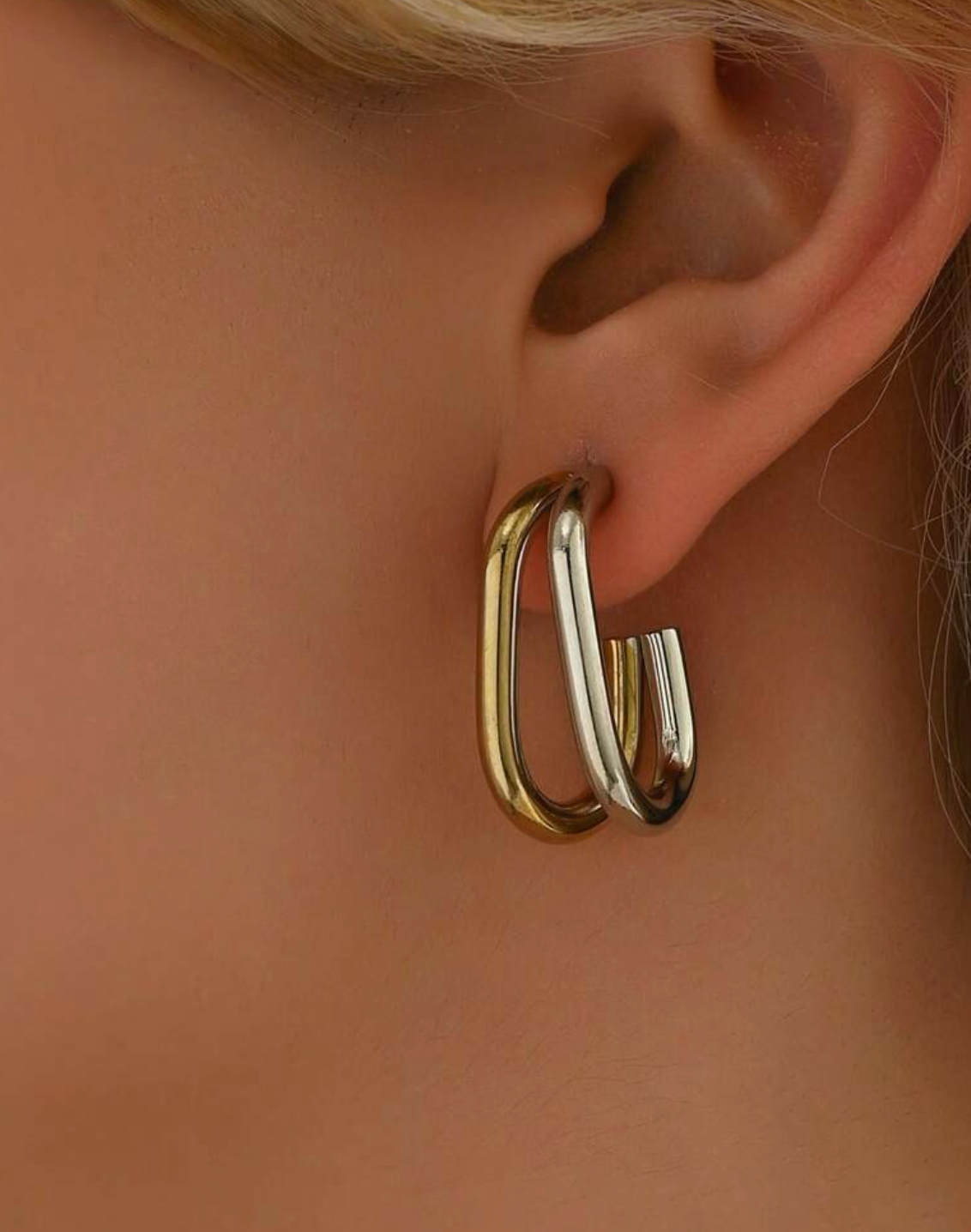 Mirage Intertwined Hoop Earrings